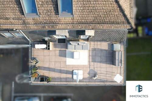 Drohnenansicht Terrasse - 