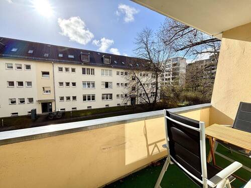 Blick vom Balkon - 