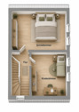 OG Visualisierung - Doppelhaushälfte mit 82,40 m&sup2; in Herten zum Kaufen