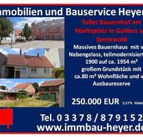 Toller Bauernhof am Marktplatz von Golßen