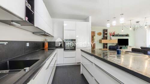 Küche 2 - Etagenwohnung mit 105,80 m&sup2; in Frankfurt zum Kaufen