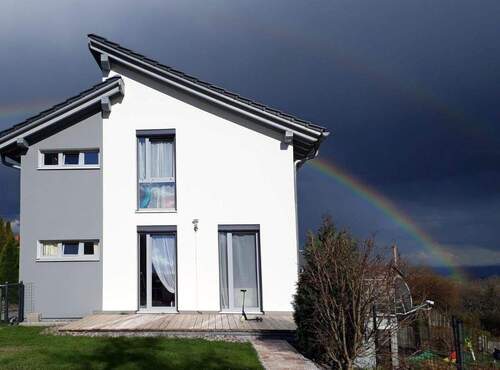 Haus - Ansicht West - Einfamilienhaus mit Einliegerwohnung in Görwihl-Niederwihl