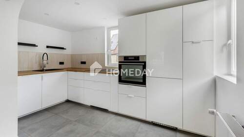 EG Küche 1 - 3 Zimmer Doppelhaushälfte zum Kaufen in Bad Schönborn