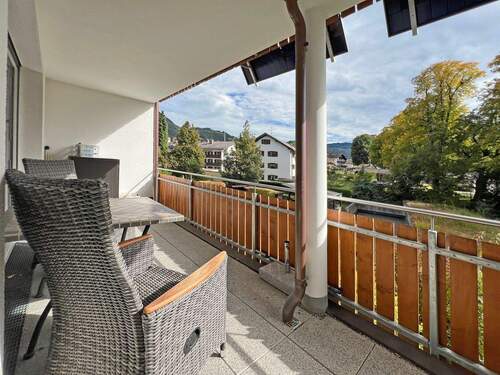 Blick vom Süd-Ostbalkon - 3 Zimmer Etagenwohnung in Garmisch-Partenkirchen