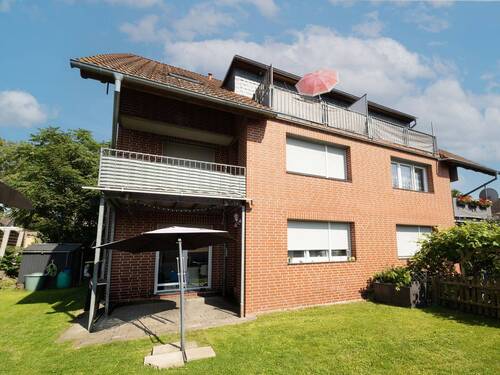 Ansicht Garten - Mehrfamilienhaus, Wohnhaus in Bönen