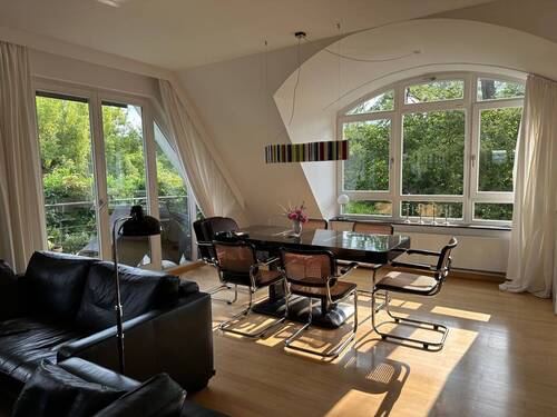 Wohnbereich- und Essbereich mit Terrassenzugang I - 