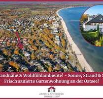 Strandnähe & Wohlfühlambiente! Sonne, Strand & Stil - Frisch sanierte Gartenwohnung an der Ostsee! - Scharbeutz