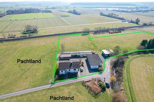 Luftansicht - 6 Zimmer Einfamilienhaus zum Kaufen in Babenhausen