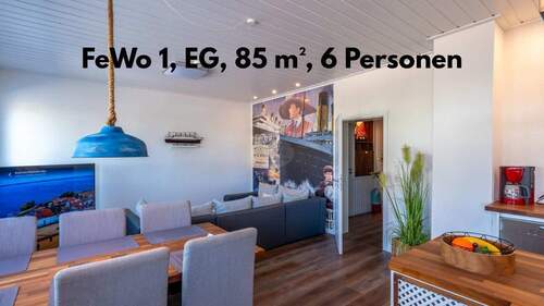 FeWo 1, EG, 85 m_, 6 Personen - 