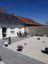 Haus Terrasse.jpg - Vermietetes Mehrfamilienhaus mit Gewerbe in bester Lage Saarlouis, 2 Häuser, können auch getrennt verkauft werden