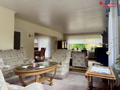 Wohnzimmer - Bungalow mit 153,00 m² in Fürstenau zum Kaufen