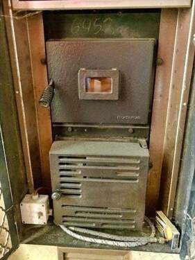 Kachelheißluftofen Oel-Heizeinsatz - 