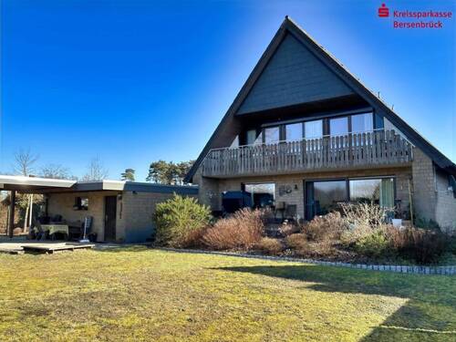 Rückansicht Wohnhaus - 5 Zimmer Einfamilienhaus in Bramsche