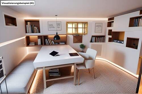 Mit gut erhaltenem Vollkeller (KI-generiert) - 