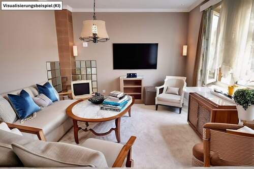 Das Wohnzimmer (KI-generiert) - 