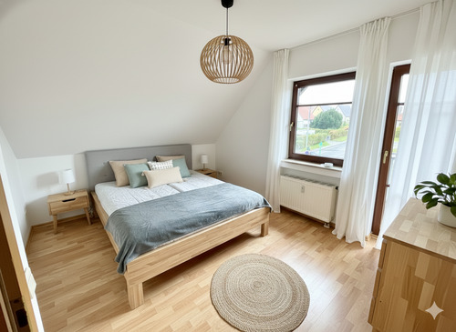 Schlafzimmer-Einrichtungsbeispiel - 