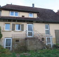 Top Preis - Rohbau - Einfamilienhaus mit Scheune zentral in Wallhausen - Hengstfeld zu verkaufen