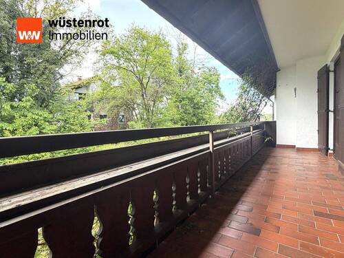 Balkon im Obergeschoss - 