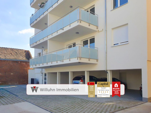 Großer Balkon - Bezugsfreie Neubau-Wohnung l Balkon l Aufzug l Keller l Energieeffizienzklasse A+