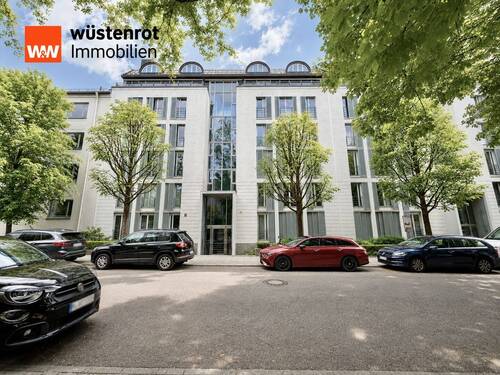 Ansicht Haus - Top Lage Altbogenhausen - Möblierte 2-Zimmer-Wohnung auf Zeit