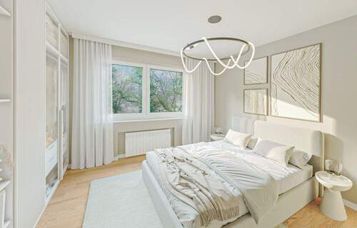 Virtuell renoviert - Schlafzimmer - 