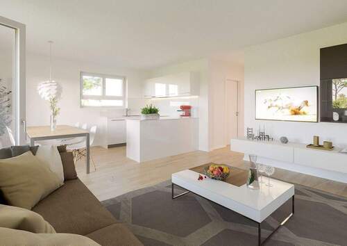 Bild 2 - 3 Zimmer Etagenwohnung zum Kaufen in Lottstetten