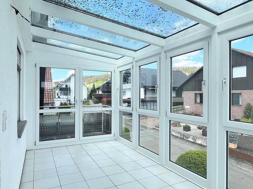 verglaster Balkon im DG - 