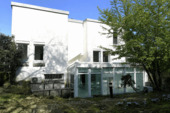 Rückansicht mit Wintergarten - 1 Zimmer Einfamilienhaus in Erkrath