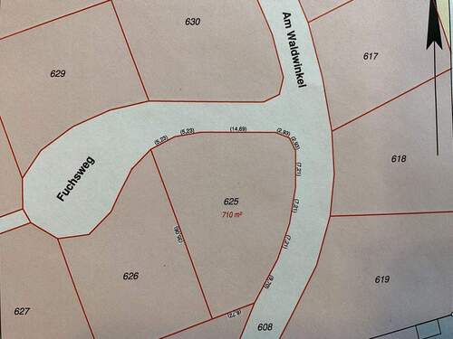 Grundstück Nr. 4 - Bauplatz Nr. 4 im neuen Baugebiet Bippen NordWest II