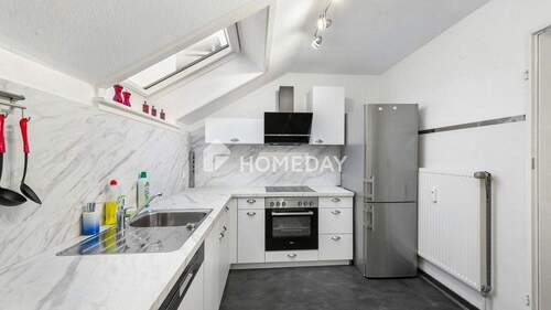 Küche 1 - Etagenwohnung mit 66,00 m&sup2; in Neukirch zum Kaufen