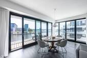 Wohn- und Essbereich - WAVE waterside living: Sub-Penthouse mit Panoramablick