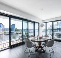 WAVE waterside living: Sub-Penthouse mit Panoramablick - Berlin Friedrichshain