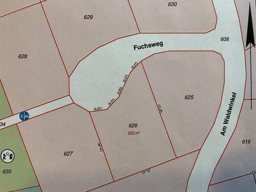 Grundstück Nr. 5 - Bauplatz Nr. 5 im neuen Baugebiet Bippen NordWest II