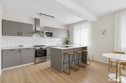 Küche (KI-möbliert) - 3 Zimmer Einfamilienhaus in Hagenbach