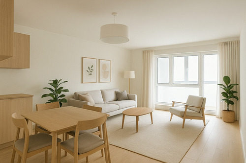 Wohnen und Essen - Wohnbeispiel - 2 Zimmer Etagenwohnung in Meckesheim