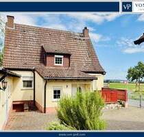 Beste Basis - charmantes Einfamilienhaus mit Nebengebäuden und Garage - Hungen Obbornhofen