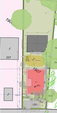 Lageplan Neubau/Bestand - 