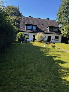 Doppelhaus (Hausansicht) - Grundstück in Hamburg