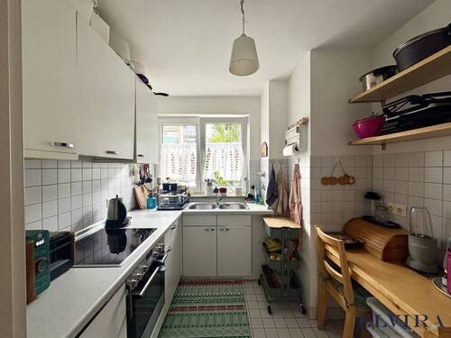 Küche - Etagenwohnung mit 55,70 m² in München zum Kaufen
