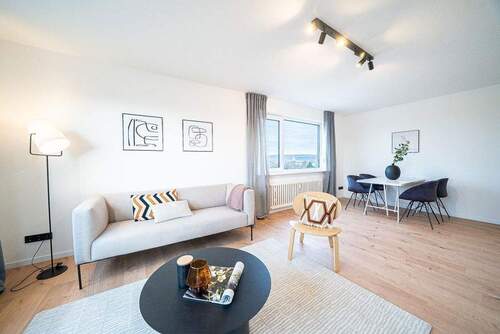 Wohn- und Essbereich - 3 Zimmer Etagenwohnung zum Kaufen in Koblenz