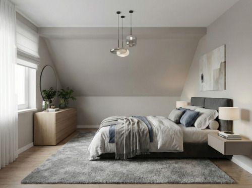 Schlafzimmer (KI-Visualisierung) - 