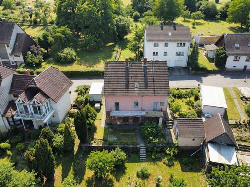 Rückansicht des Hauses - Mehrfamilienhaus, Wohnhaus mit 178,00 m&sup2; in Pirmasens zum Kaufen