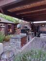 Außenküche und Gartenhaus - 