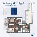 Wohnung NE1.1 - Typ 1 - 
