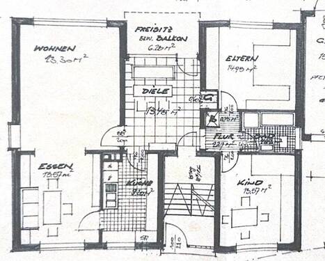 Erdgeschoss / Obergeschoss - 