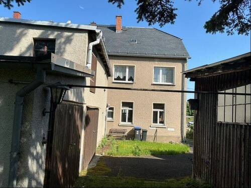 Blick vom Garten aus - 