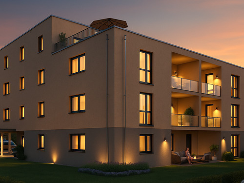 Hausansicht - Abends - 