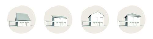 Moderne Architektur-Vielfalt - 