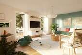 Wohnzimmer - 5 Zimmer Einfamilienhaus zum Kaufen in Hankensbüttel