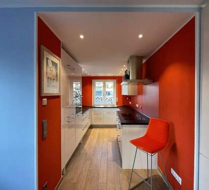 Blick in die offen Küche - 